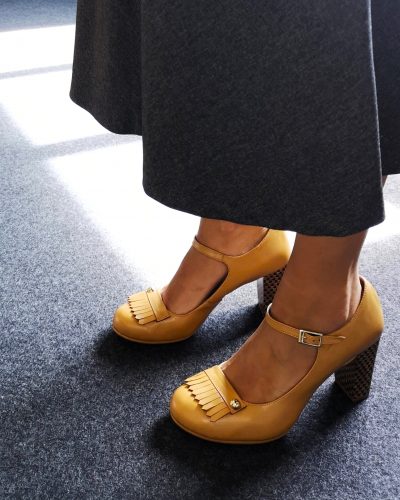 SAFFRON FALL Mary Janes